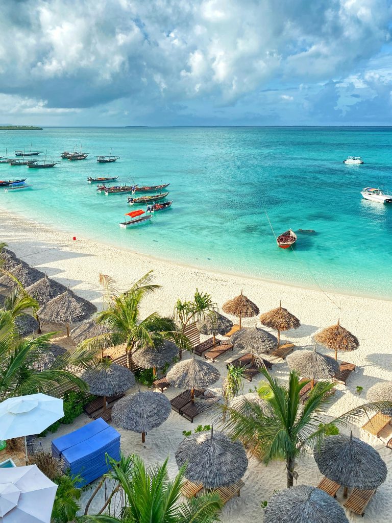 Visitez l'île de zanzibar